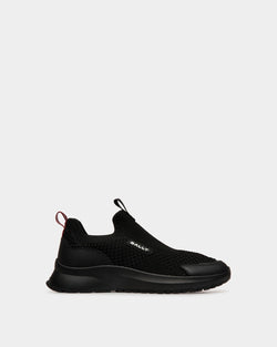 Outline Sneaker in Black Knit
