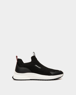 Outline Sneaker in Black Knit