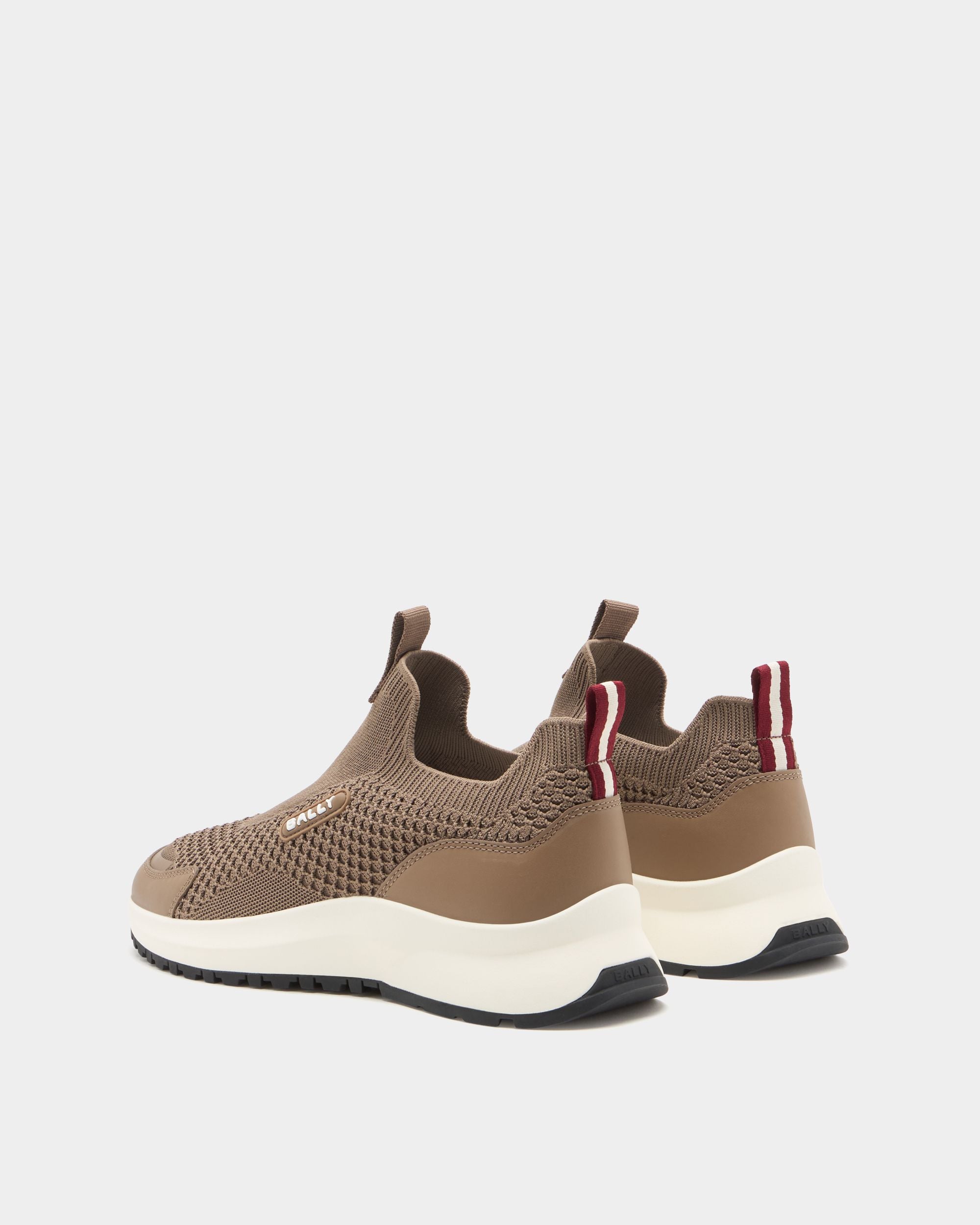 Bally Global - Outline Sneaker in Taupe Fabric - Grey