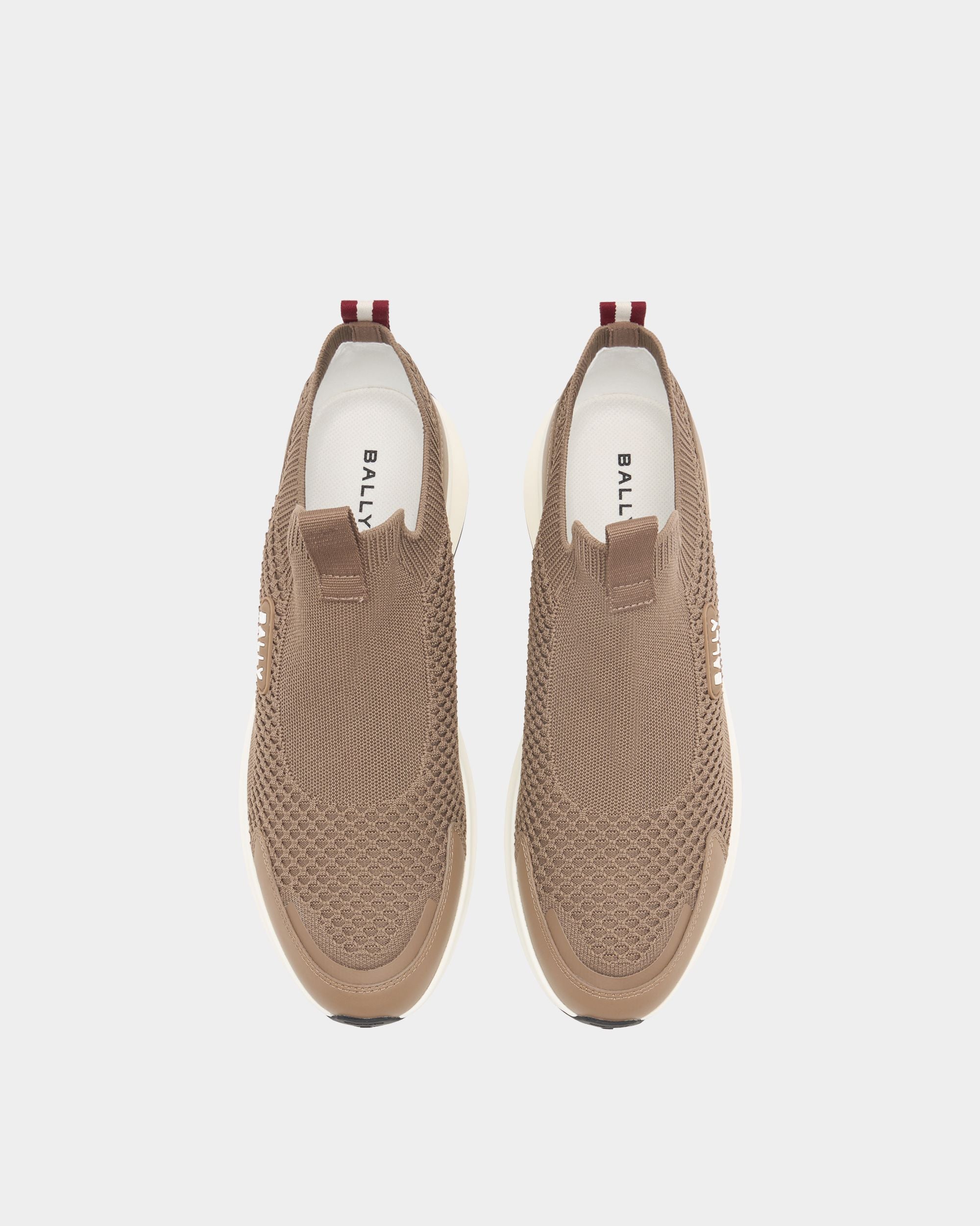 Bally Global - Outline Sneaker in Taupe Fabric - Grey