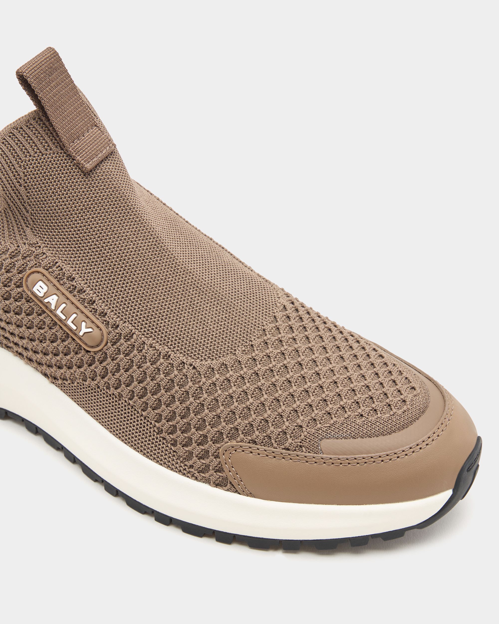 Bally Global - Outline Sneaker in Taupe Fabric - Grey