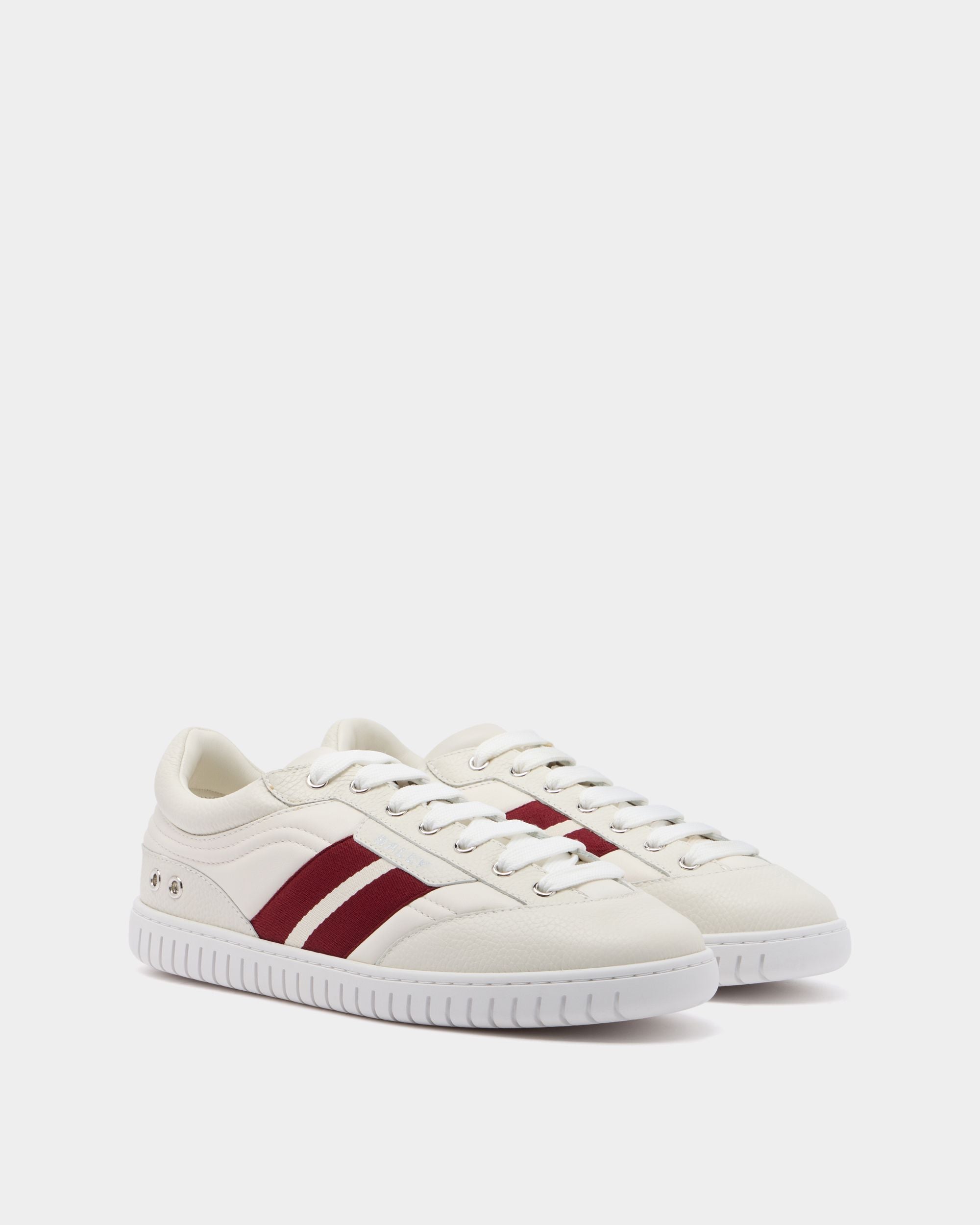 Bally Global - Player Sneaker In White Leather - White