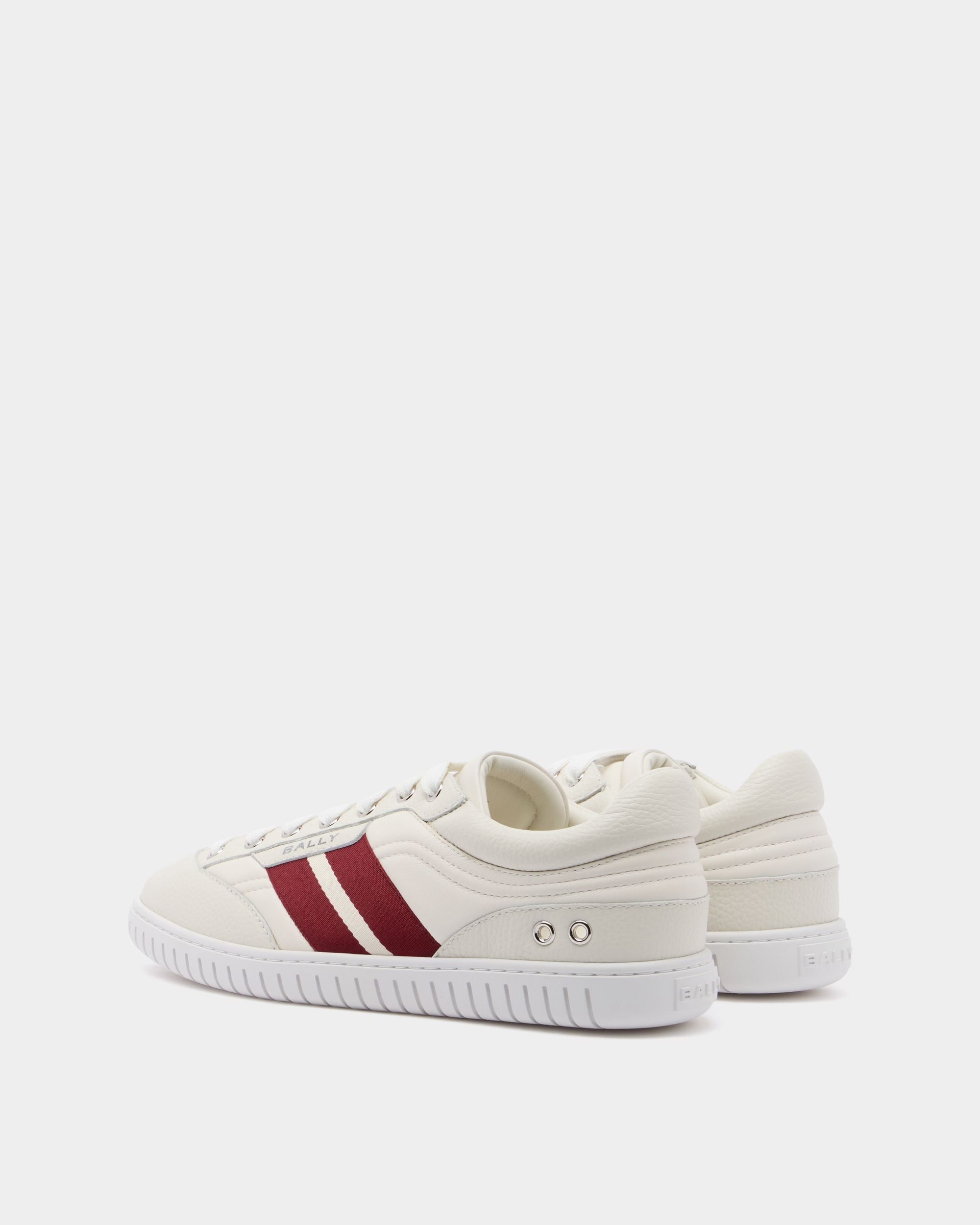 Bally Global - Player Sneaker In White Leather - White