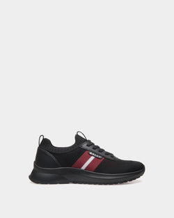 Outline Sneaker in Black Knit