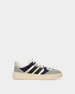 Zapatilla Raise De Piel Y Algodón Light Grey