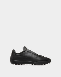 Zapatilla Manto Runner De Piel Negra