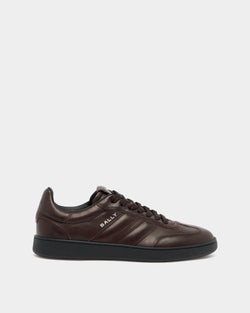 Retro Crest Sneakers in Ebano Leather