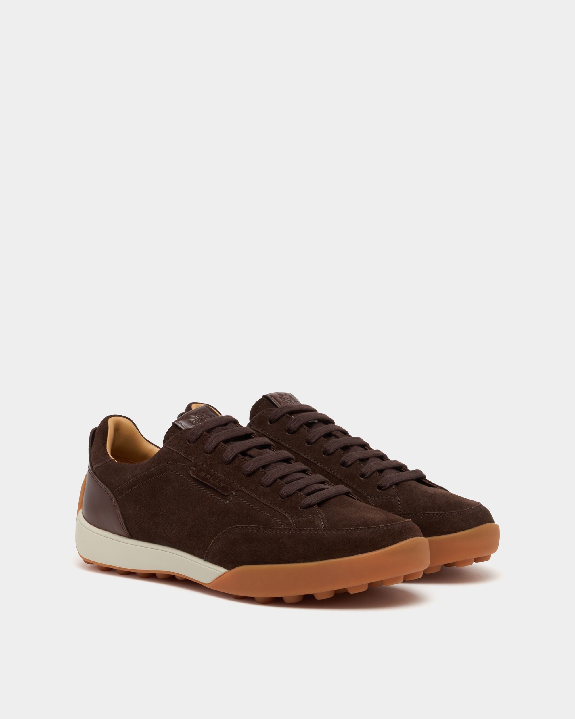 Bally Global - Manto Runner Sneaker in Brown Suede - Brown