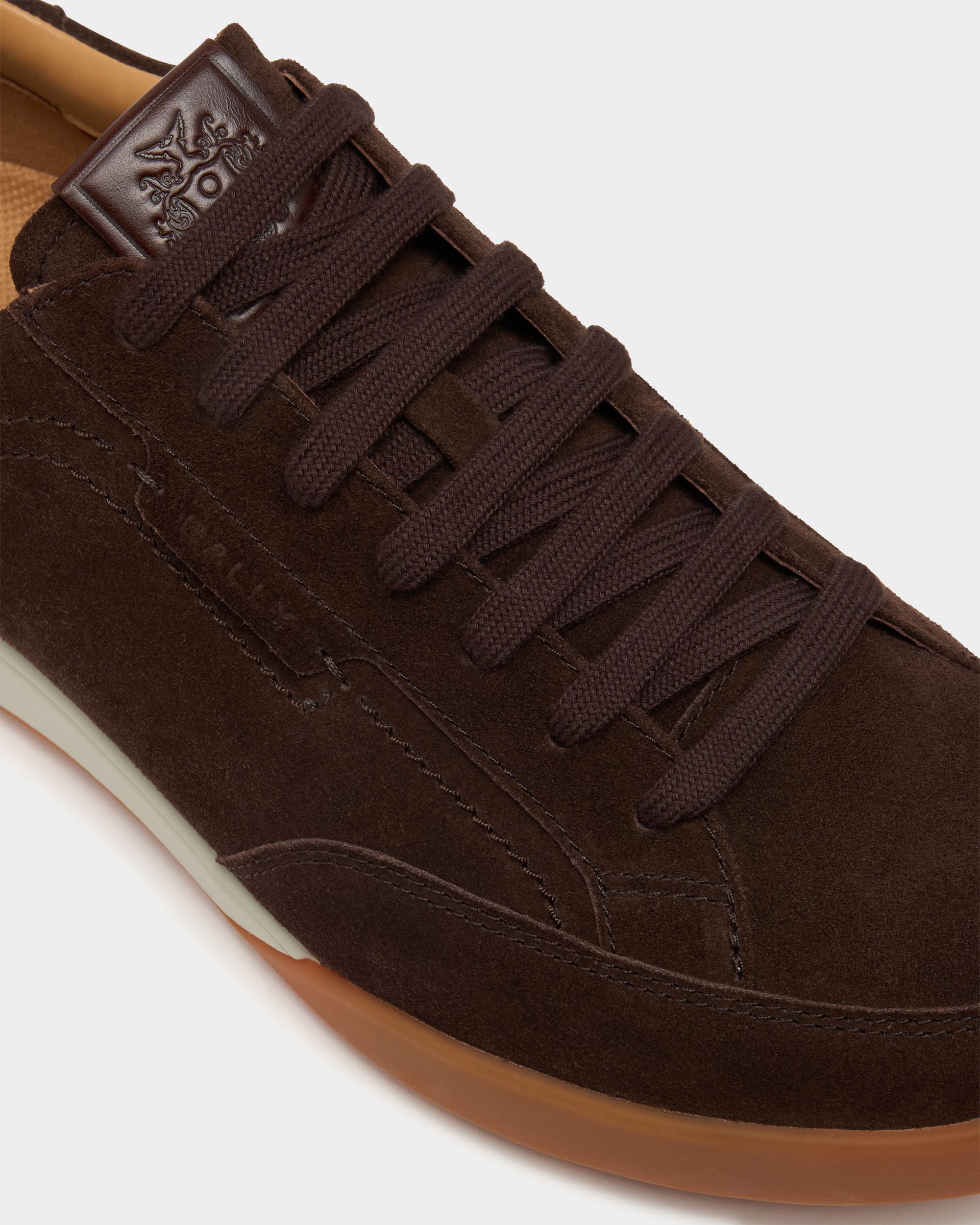Bally Global - Manto Runner Sneaker in Brown Suede - Brown