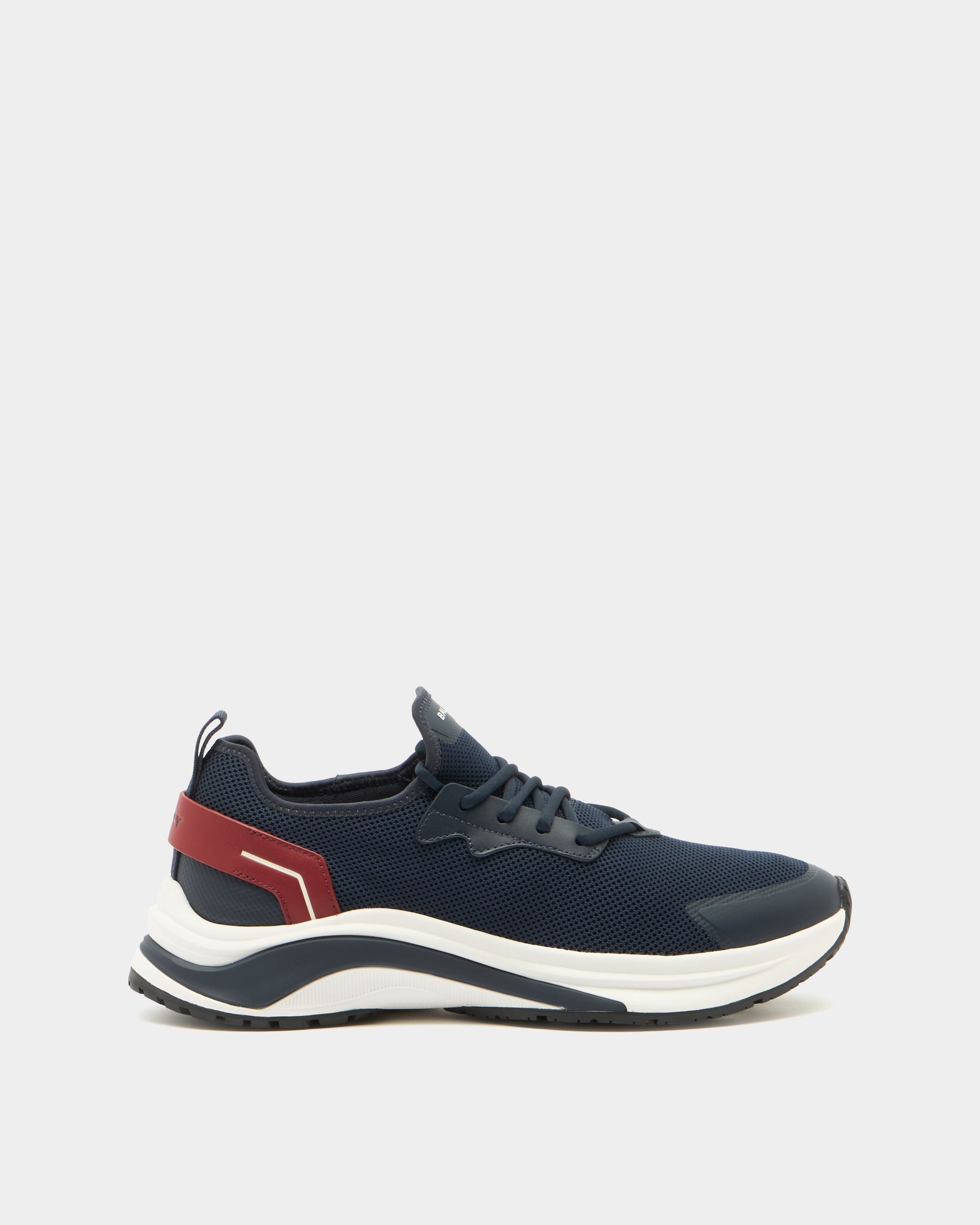 Bally Global - Woge Sneaker in Navy Blue Fabric - Blue