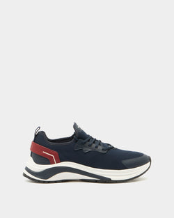 Woge Sneaker in Navy Blue Fabric