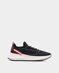 Sylen Sneaker in Black Fabric