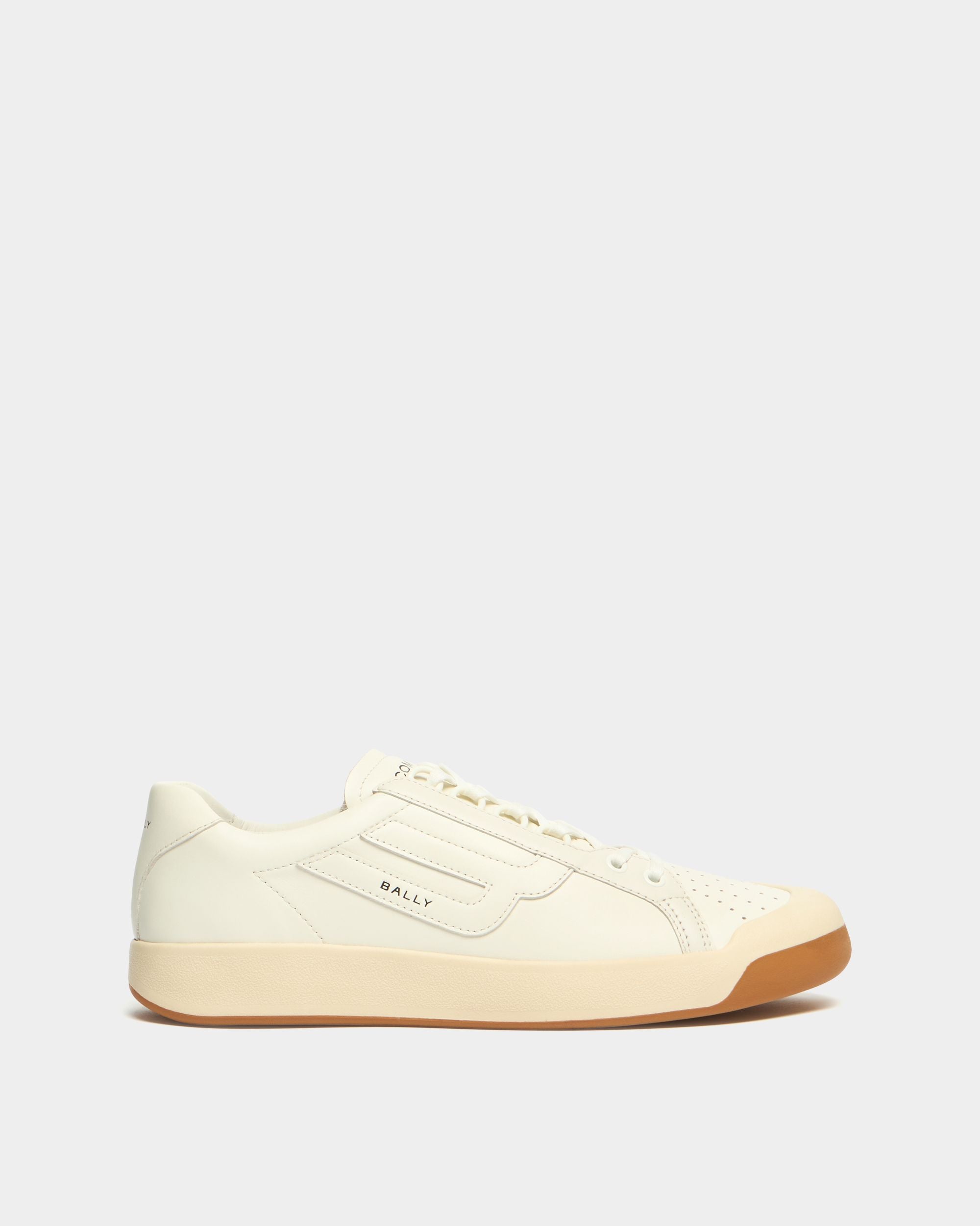 Bally Global - Competition Sneaker aus weißem Leder - White