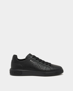 Bally Lift Sneaker aus schwarzem Leder