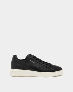 Bally Lift Sneaker aus schwarzem Leder