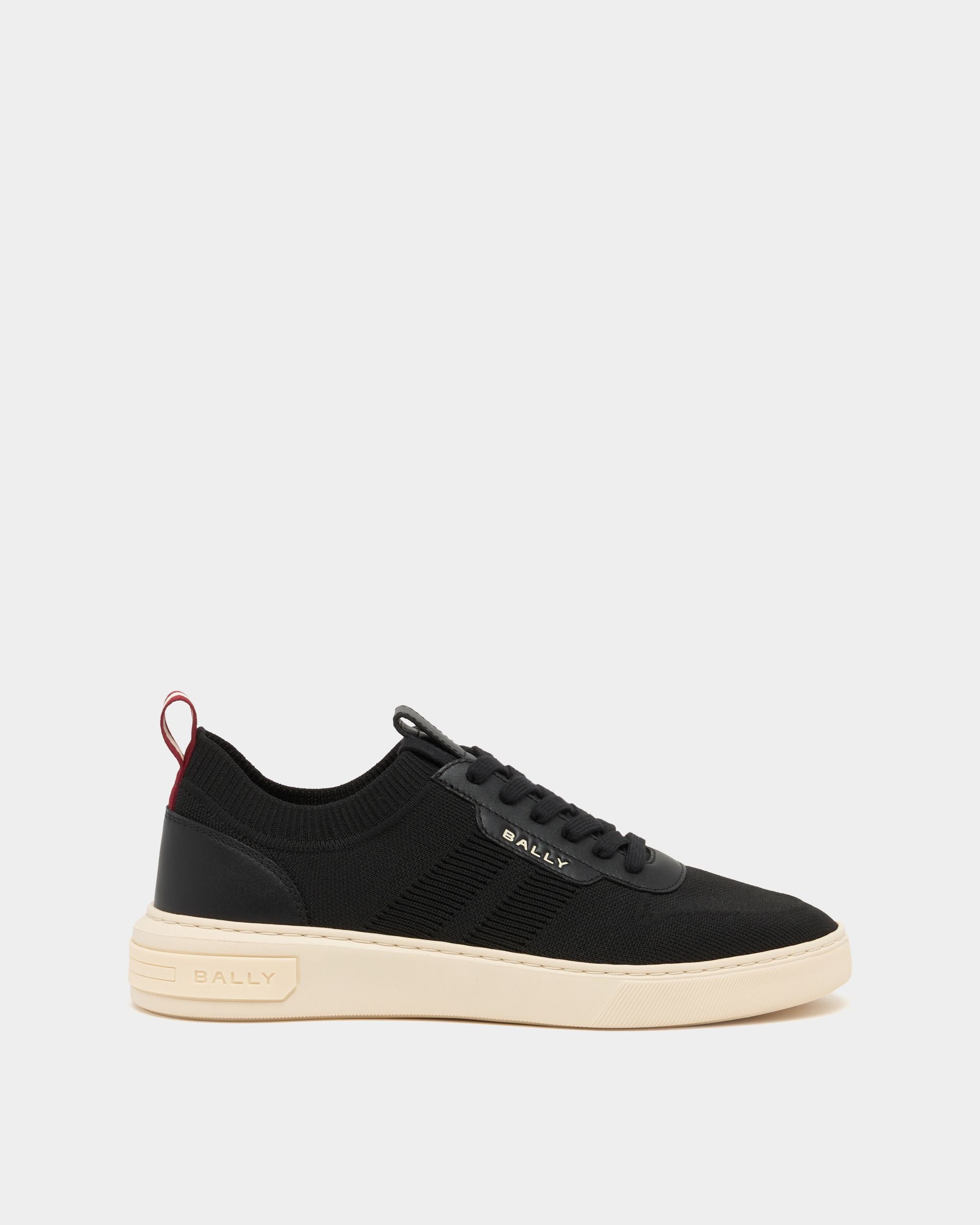 Bally Global - Bally Lift Sneaker aus schwarzem Stoff - Black