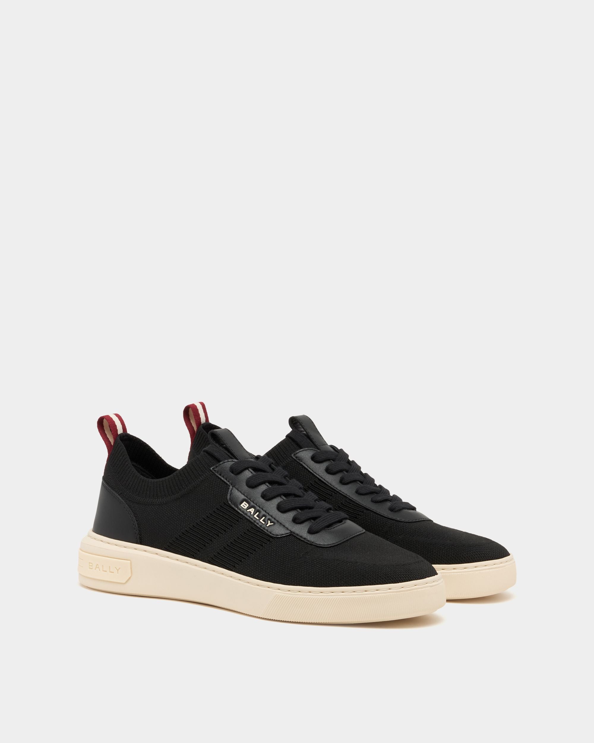Bally Global - Bally Lift Sneaker aus schwarzem Stoff - Black