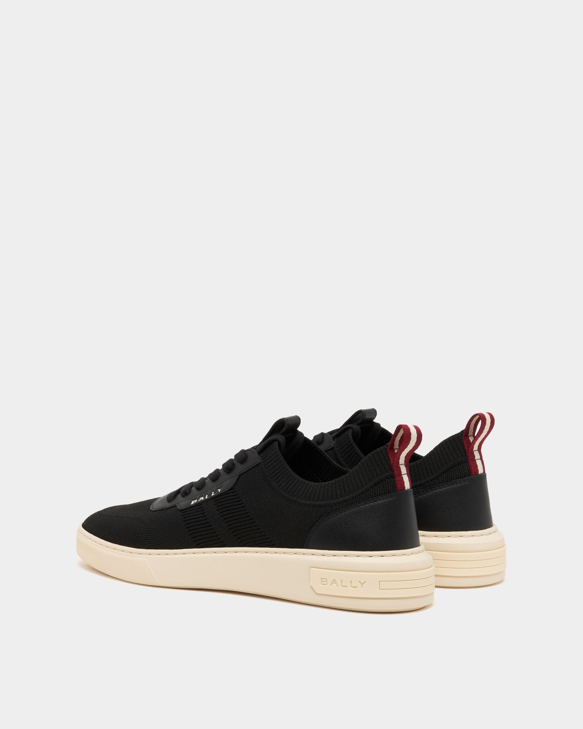 Bally Global - Bally Lift Sneaker aus schwarzem Stoff - Black