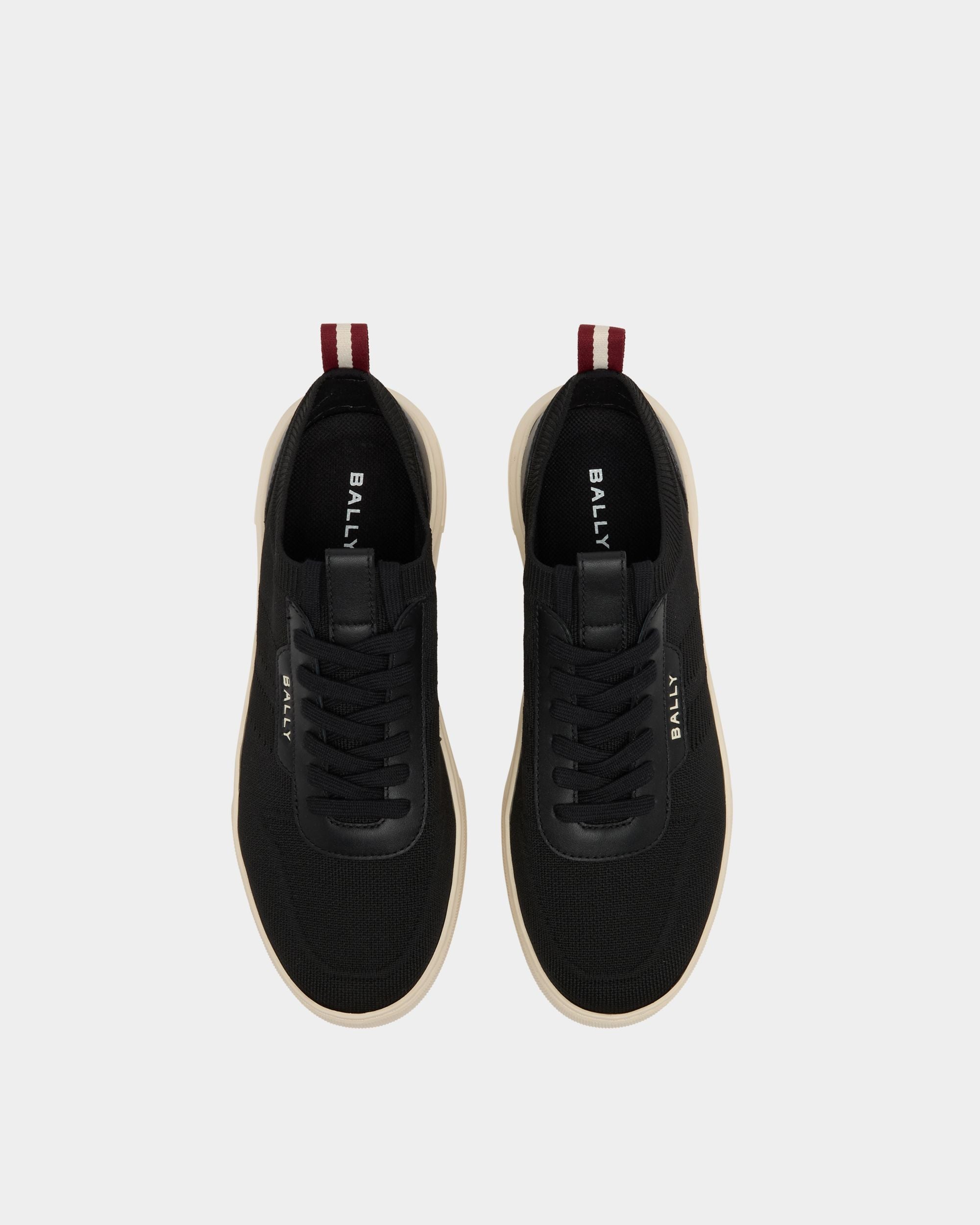 Bally Global - Bally Lift Sneaker aus schwarzem Stoff - Black