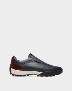Sneaker Manto Runner en cuir Navy Blue