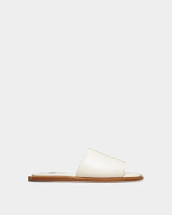 Sabian Leather Sandals In Bone