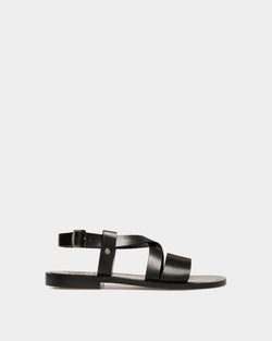 Sandalia Salis De Piel Negra