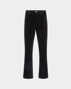 Pants in Black Corduroy