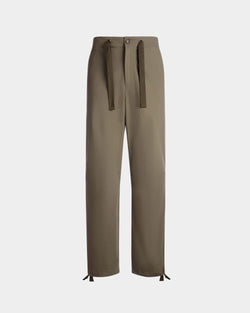 Adrien Brody Travel Collection Pants In Military Green Cotton