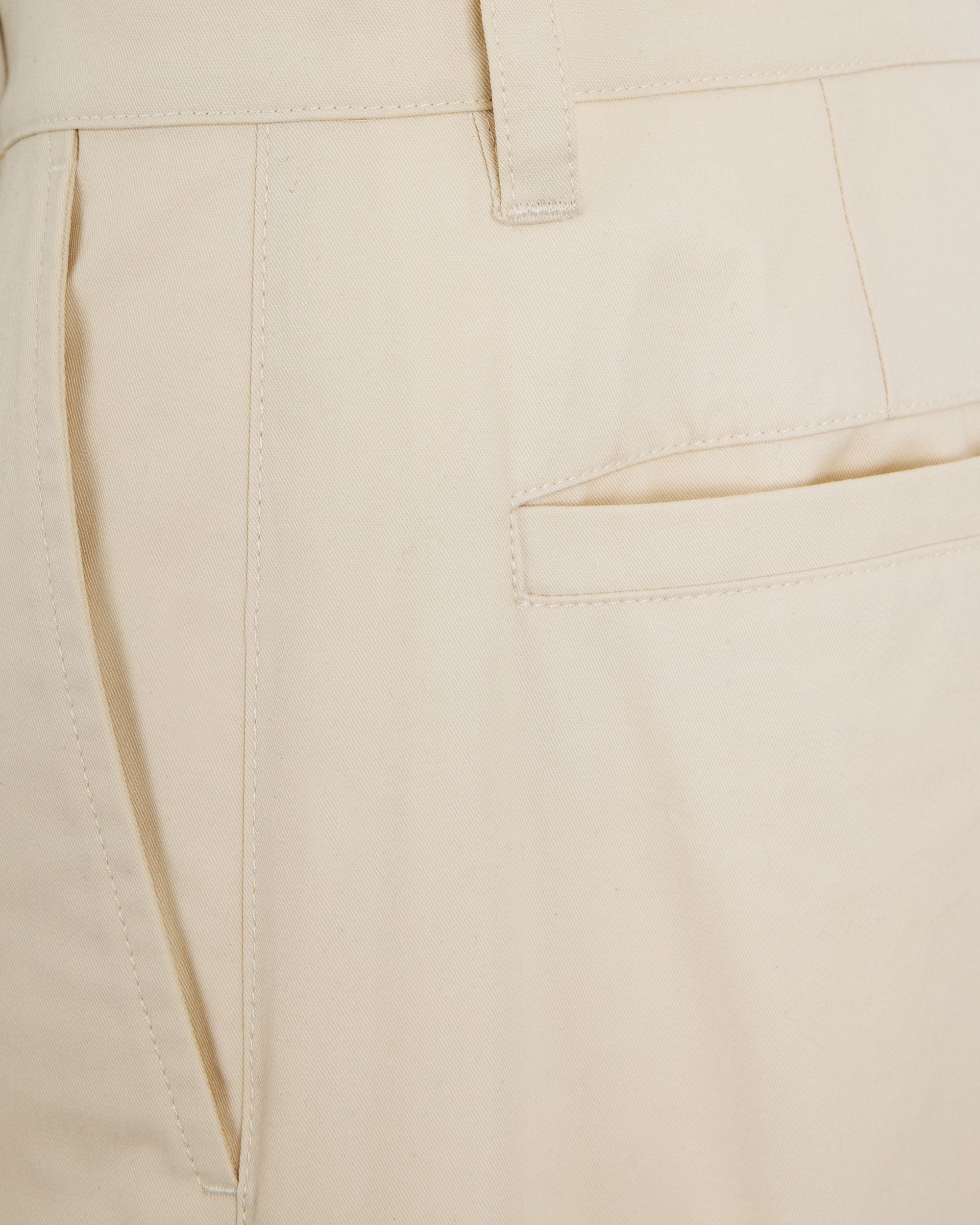 Bally Global - Tennis Pants in Ivory Cotton - White