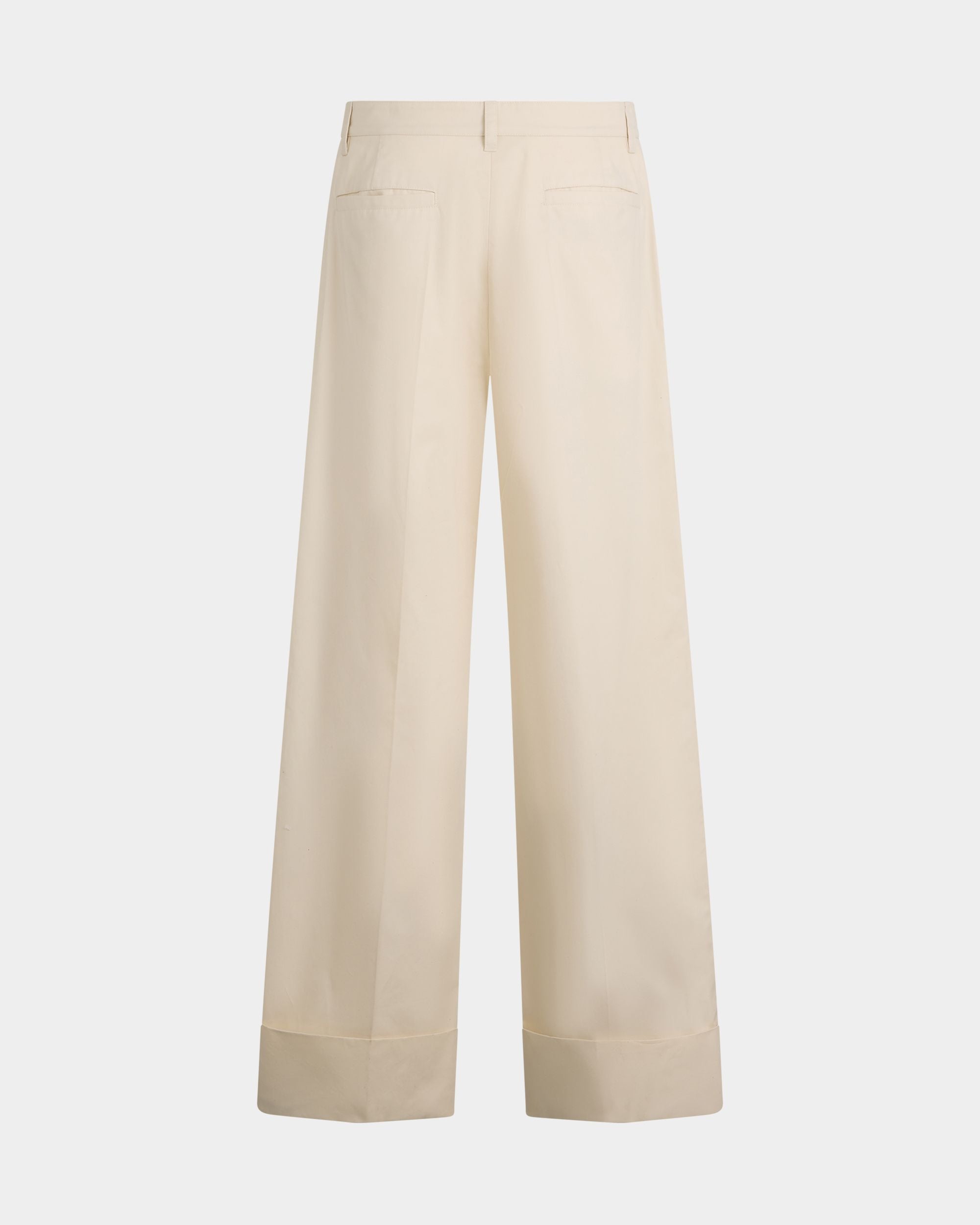 Bally Global - Tennis Pants in Ivory Cotton - White