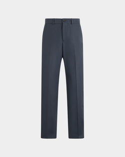 Pantalones chinos de algodón azul marino