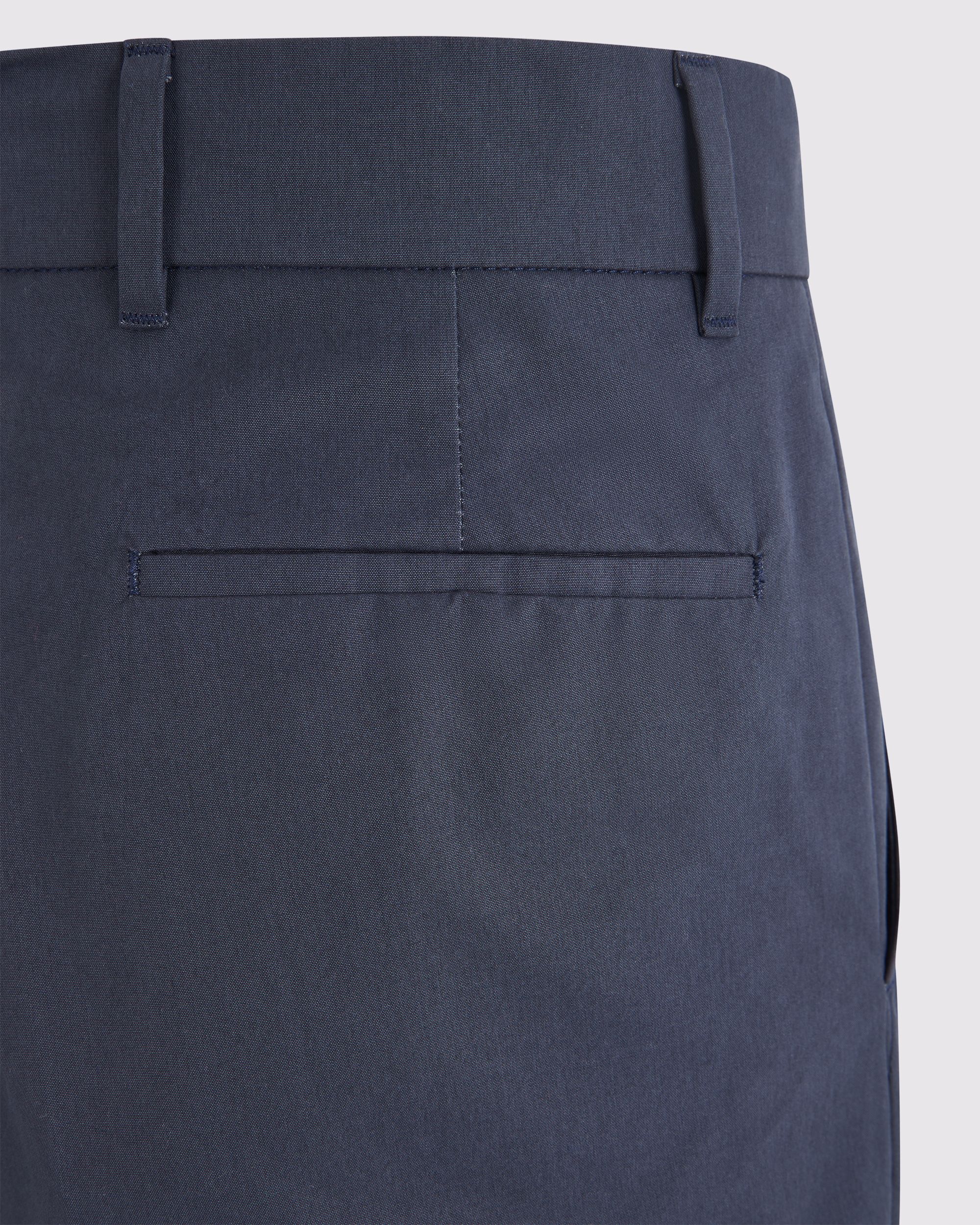 Bally Global - Pantaloni Chino In Cotone Blu Navy - Blu