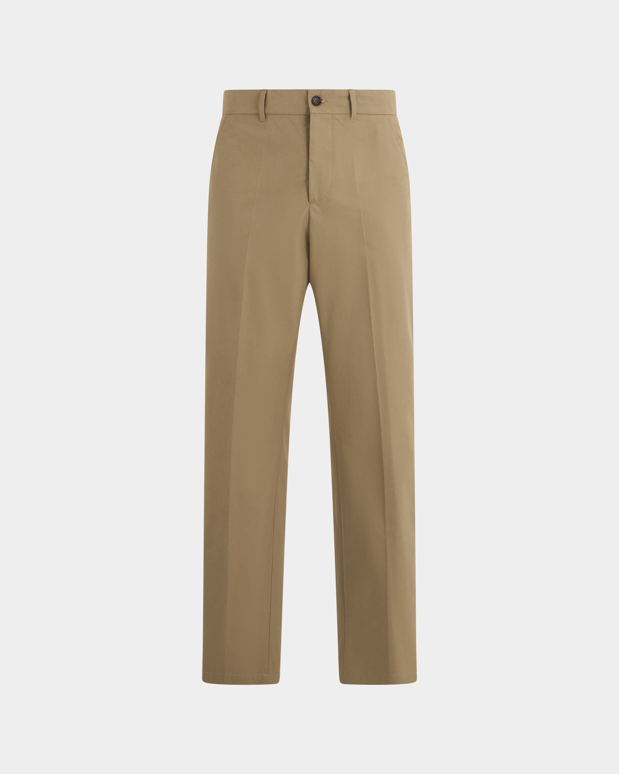 Bally Global - Chino Trousers in Light Beige Cotton - Beige