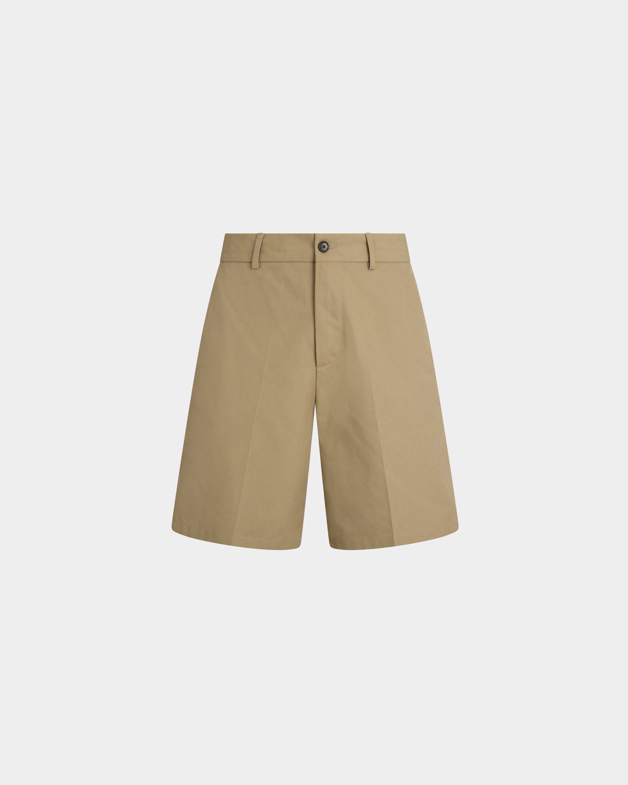 Bally Global - Shorts in Light Beige Cotton - Beige