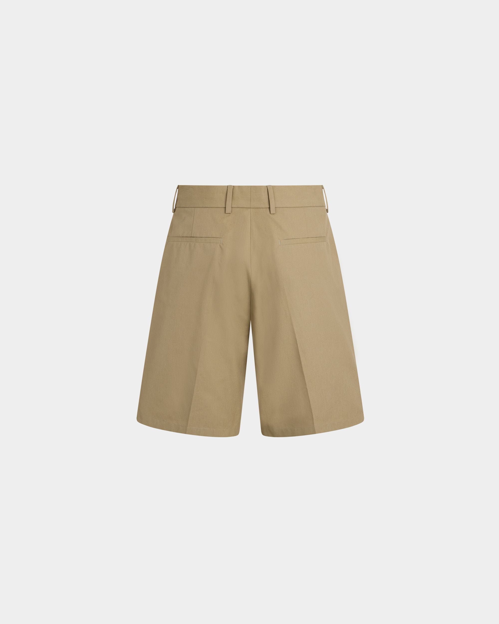 Bally Global - Shorts in Light Beige Cotton - Beige