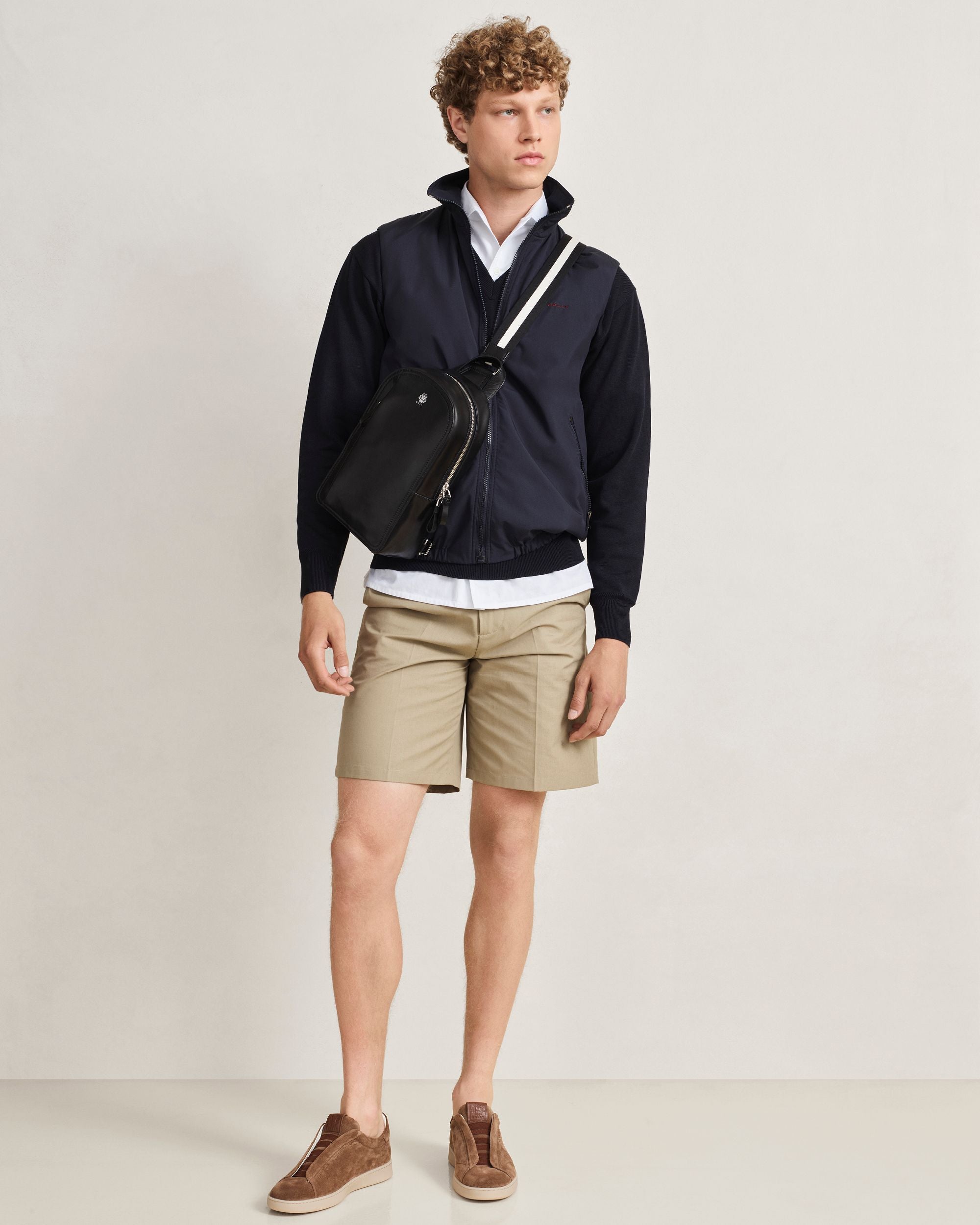 Bally Global - Shorts in Light Beige Cotton - Beige