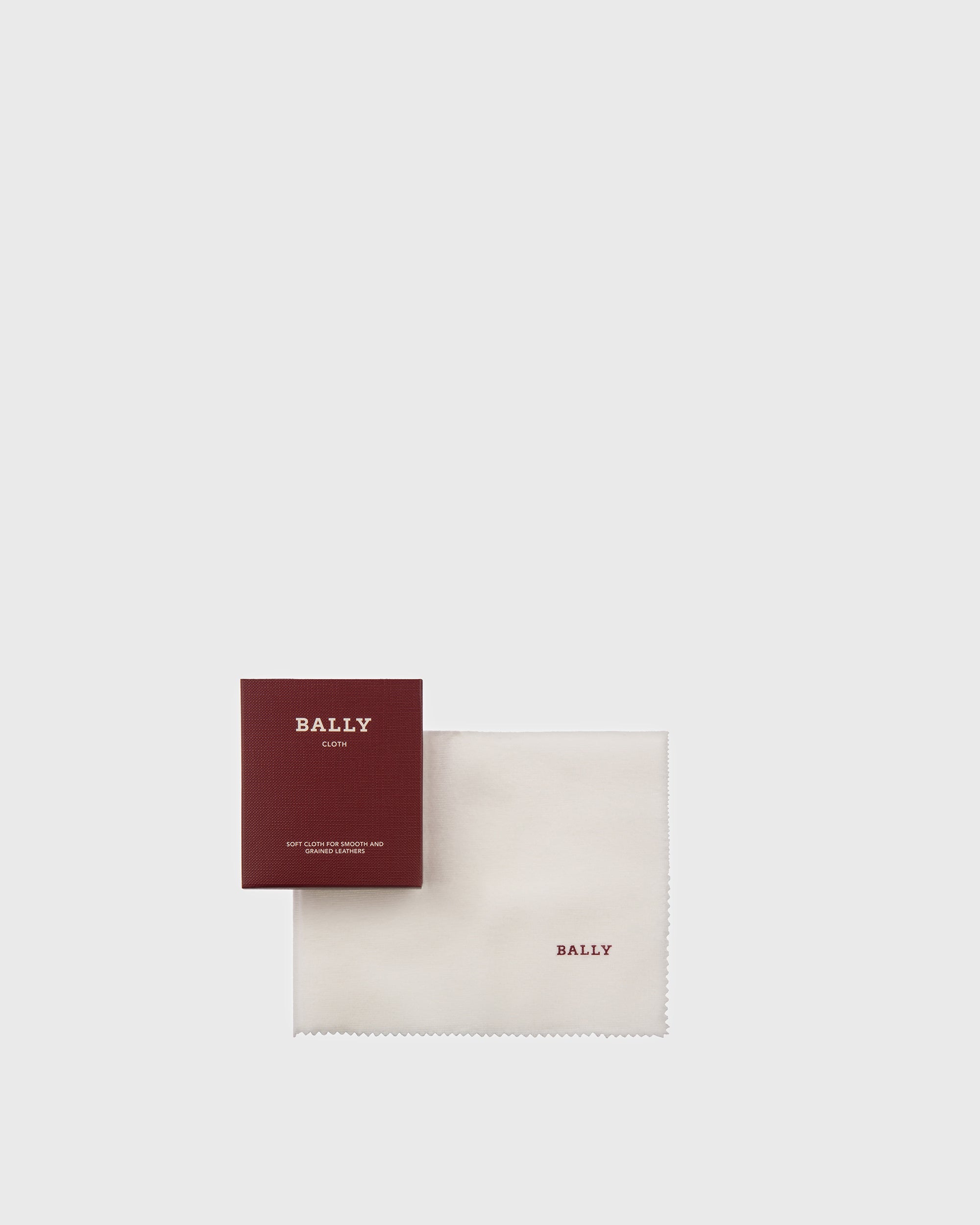 Bally Global - Cloth Shoe Care Accessory In Beige Cotton Fabric - White