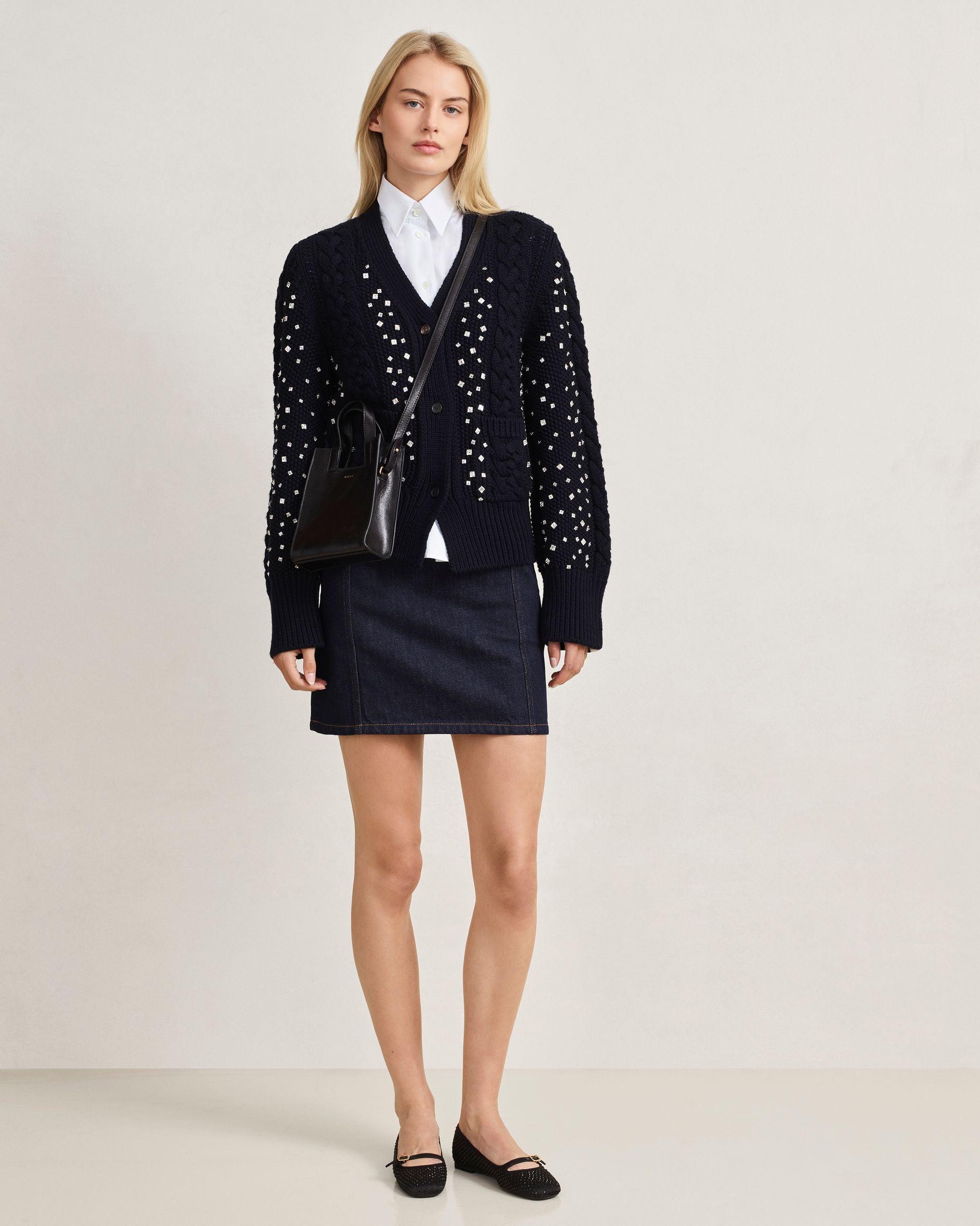 Bally Global - Ballerina Mary Jane Ballyrina In Tessuto Nero - Nero