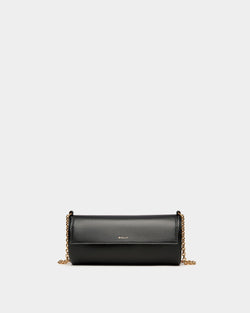 Emblem Minibag In Black Leather