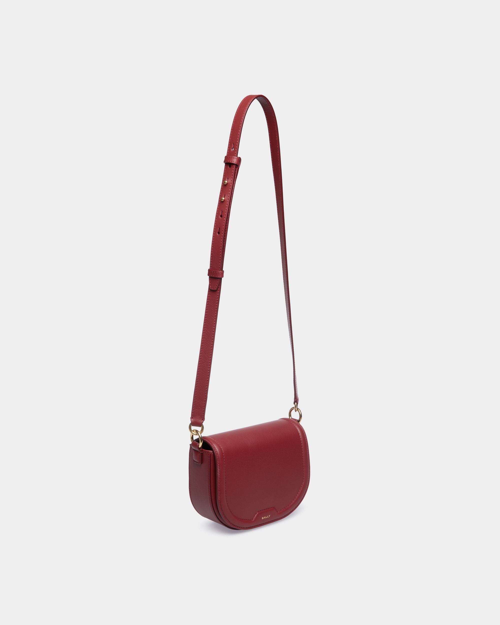 Bally Global - Code Cross Body In Red Bovine - Red