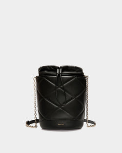 Crossbody Bag in Black Leather