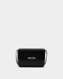 Crossbody Bag In Black Leather