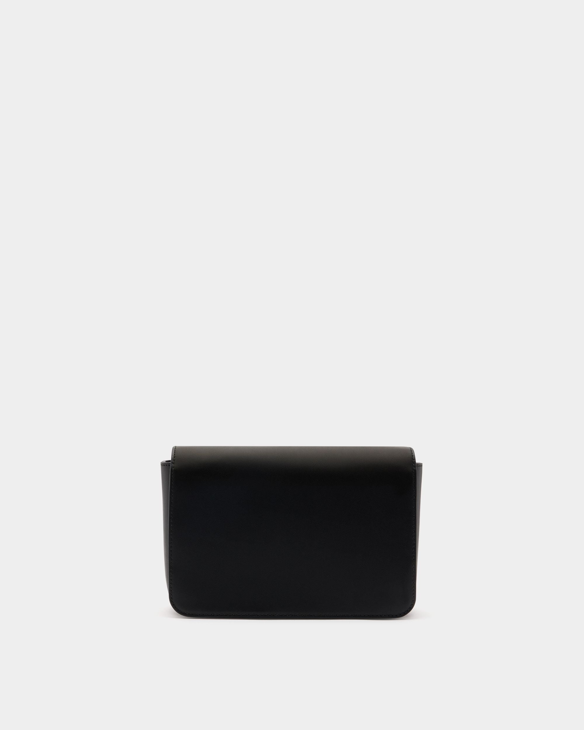 Bally Global - Crossbody Bag In Black Leather - Black