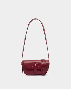 Beckett Minibag in Ruby Red Leather