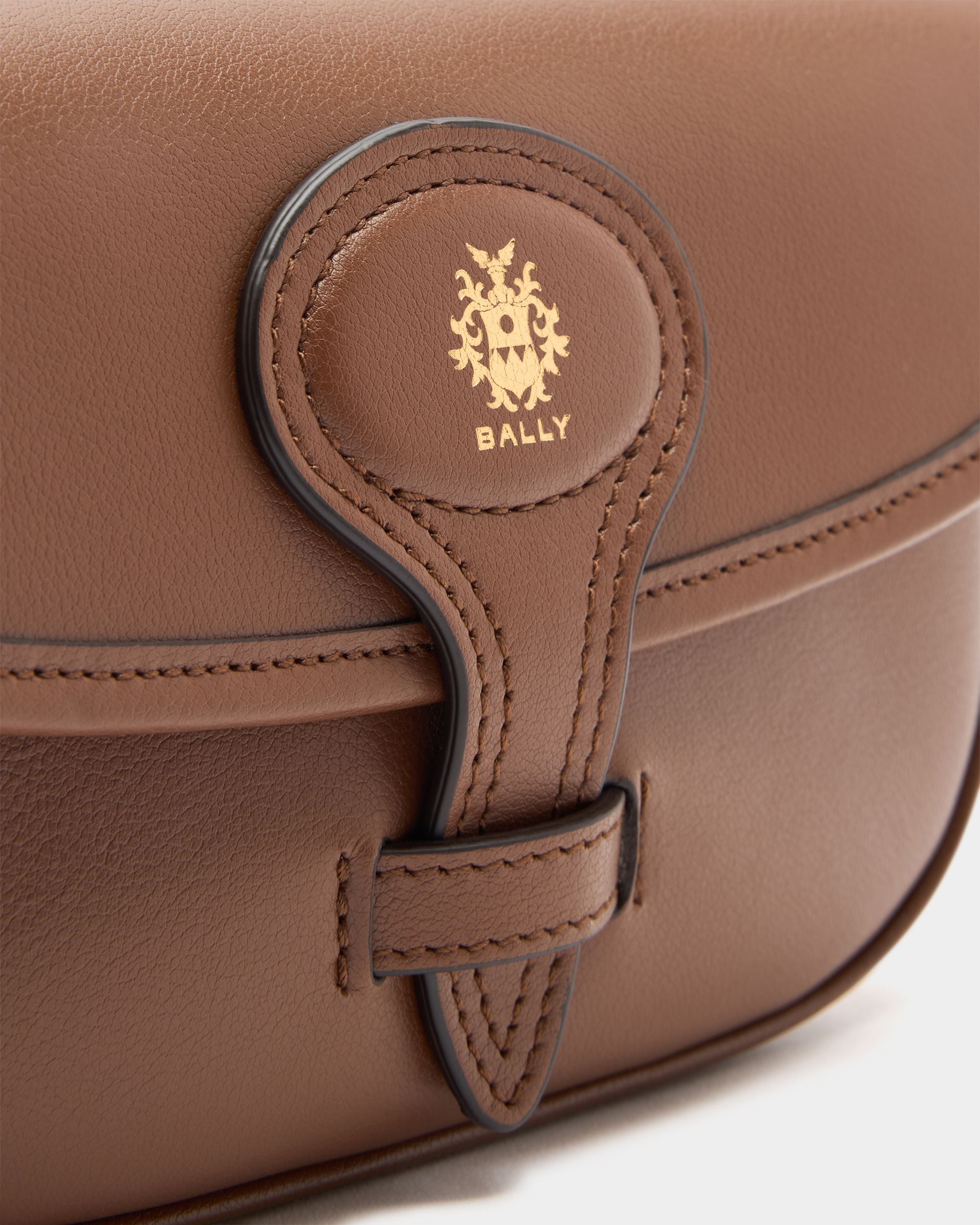 Bally Global - Beckett Minibag in Brown Leather - Brown