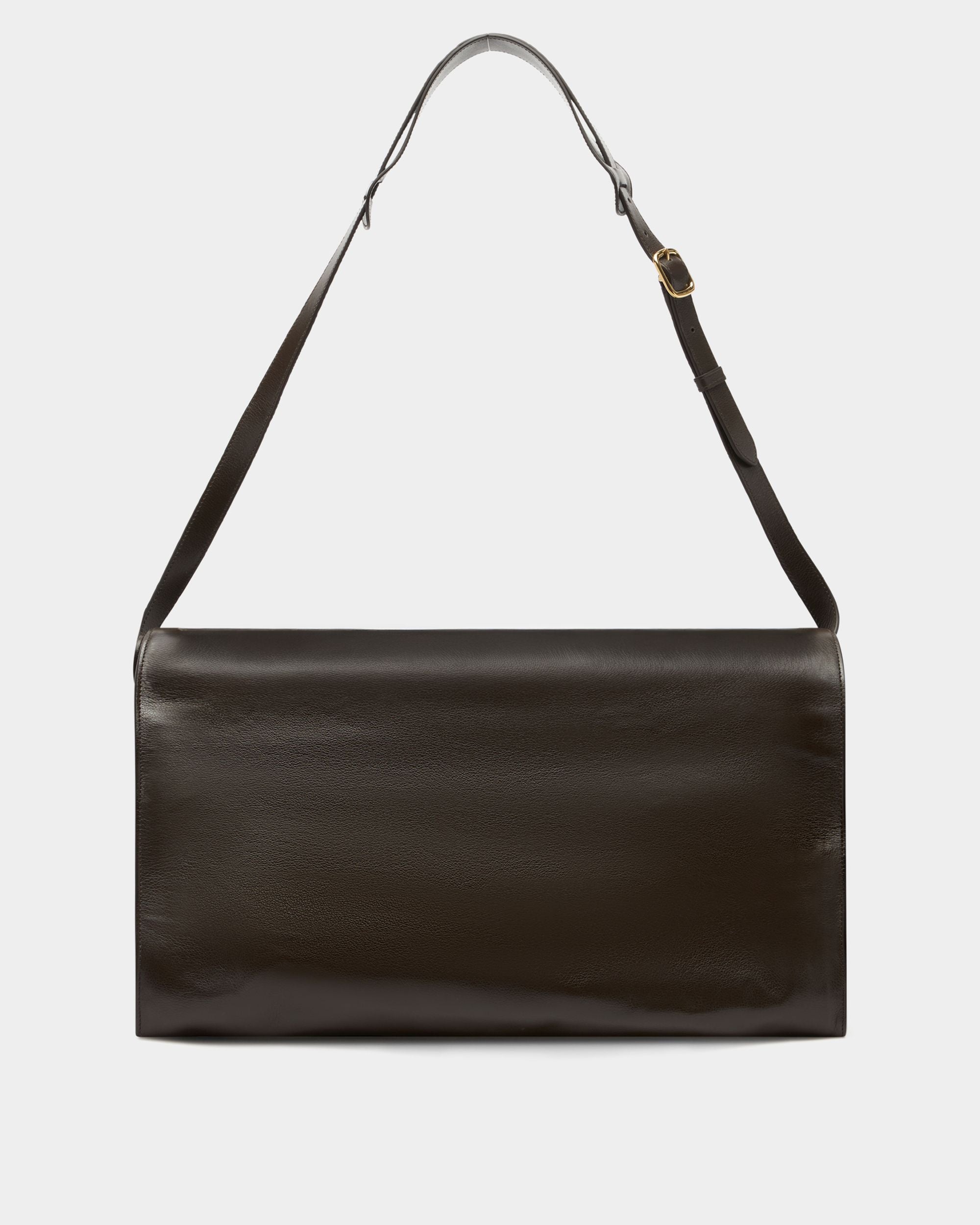 Bally Global - Easy Bally Foldable Tote in Ebano Leather - Brown