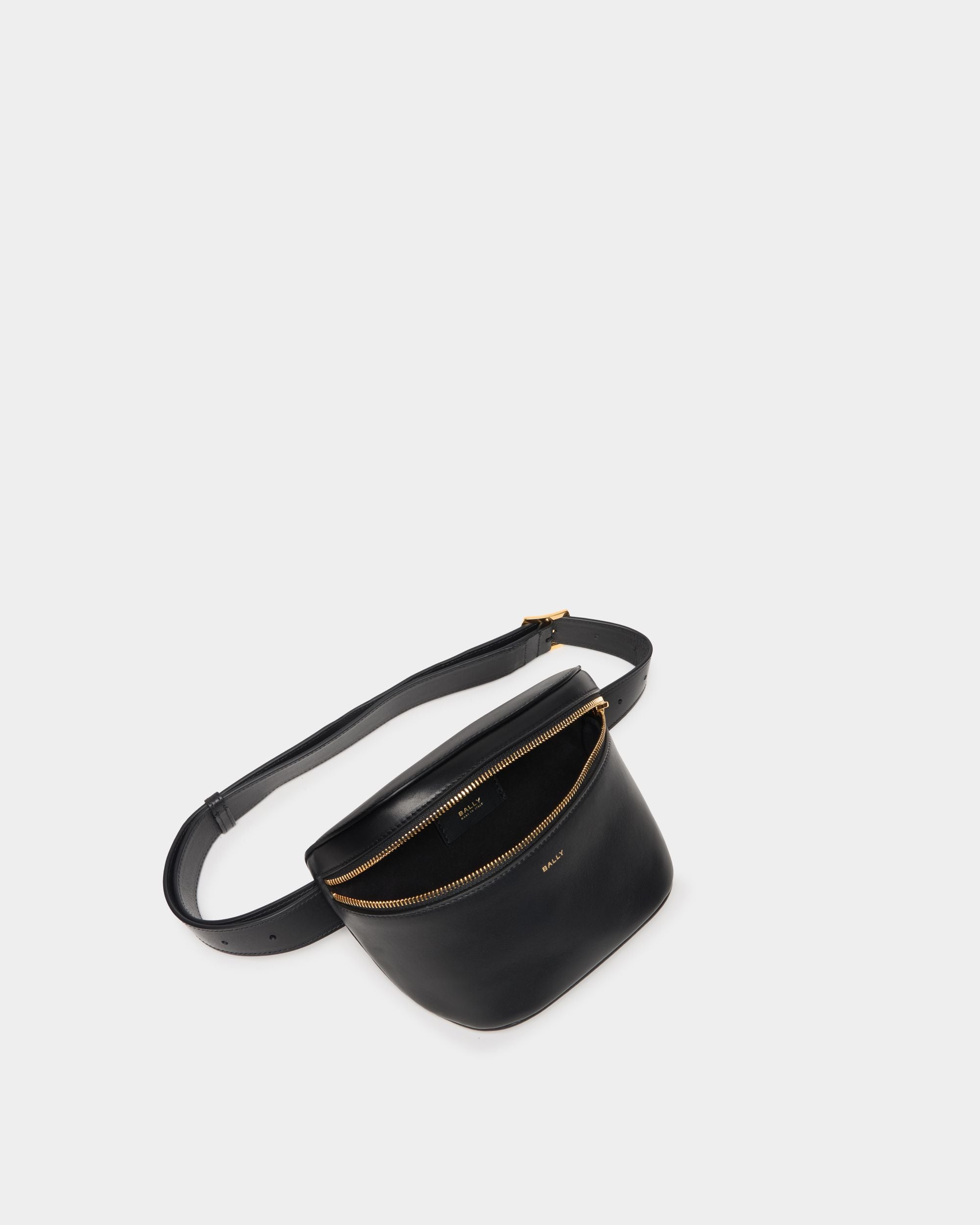 Bally Global - Bolso multifuncional Althea de piel negra - Negro