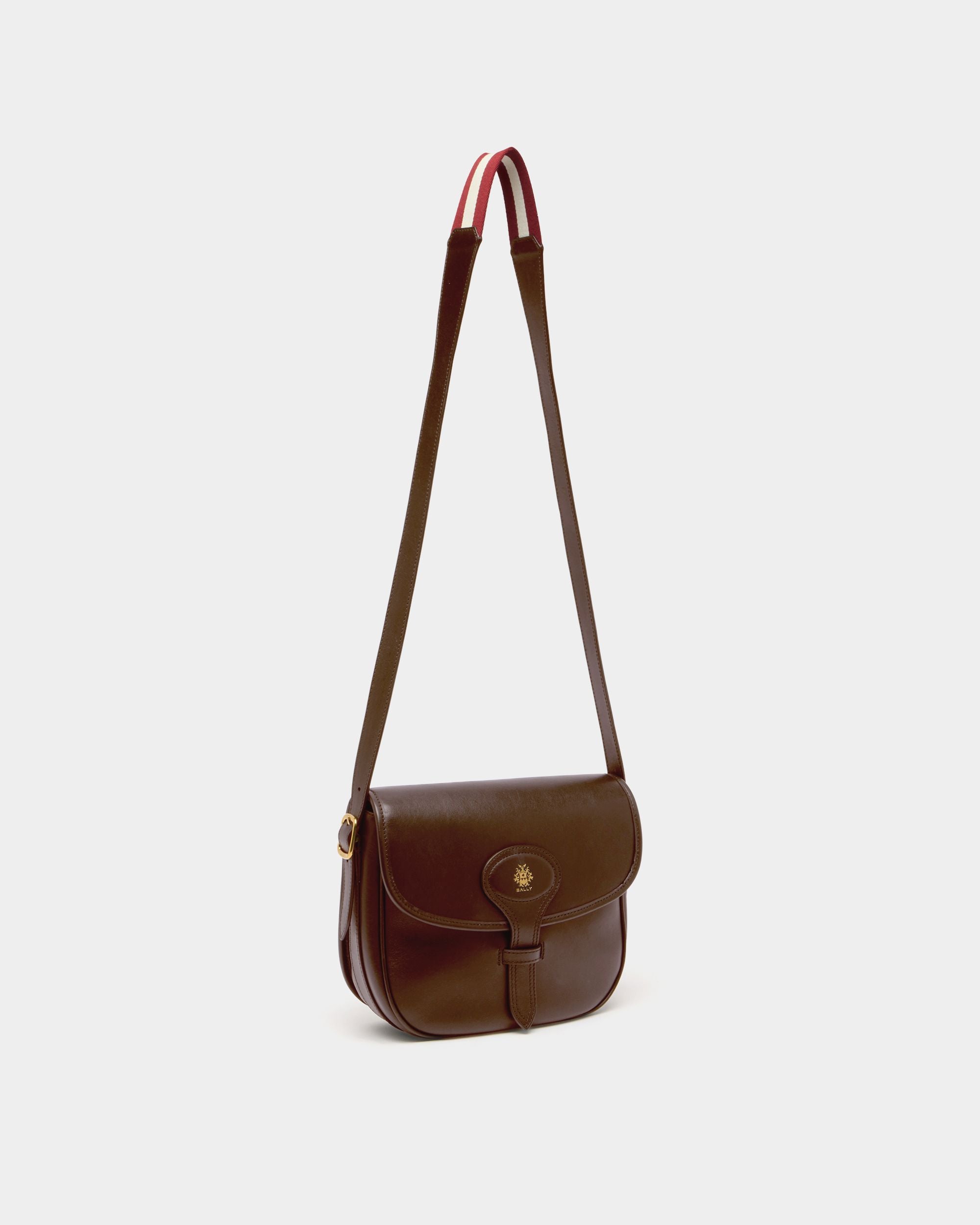 Bally Global - Beckett Umhängetasche aus Leder in Braun - Brown