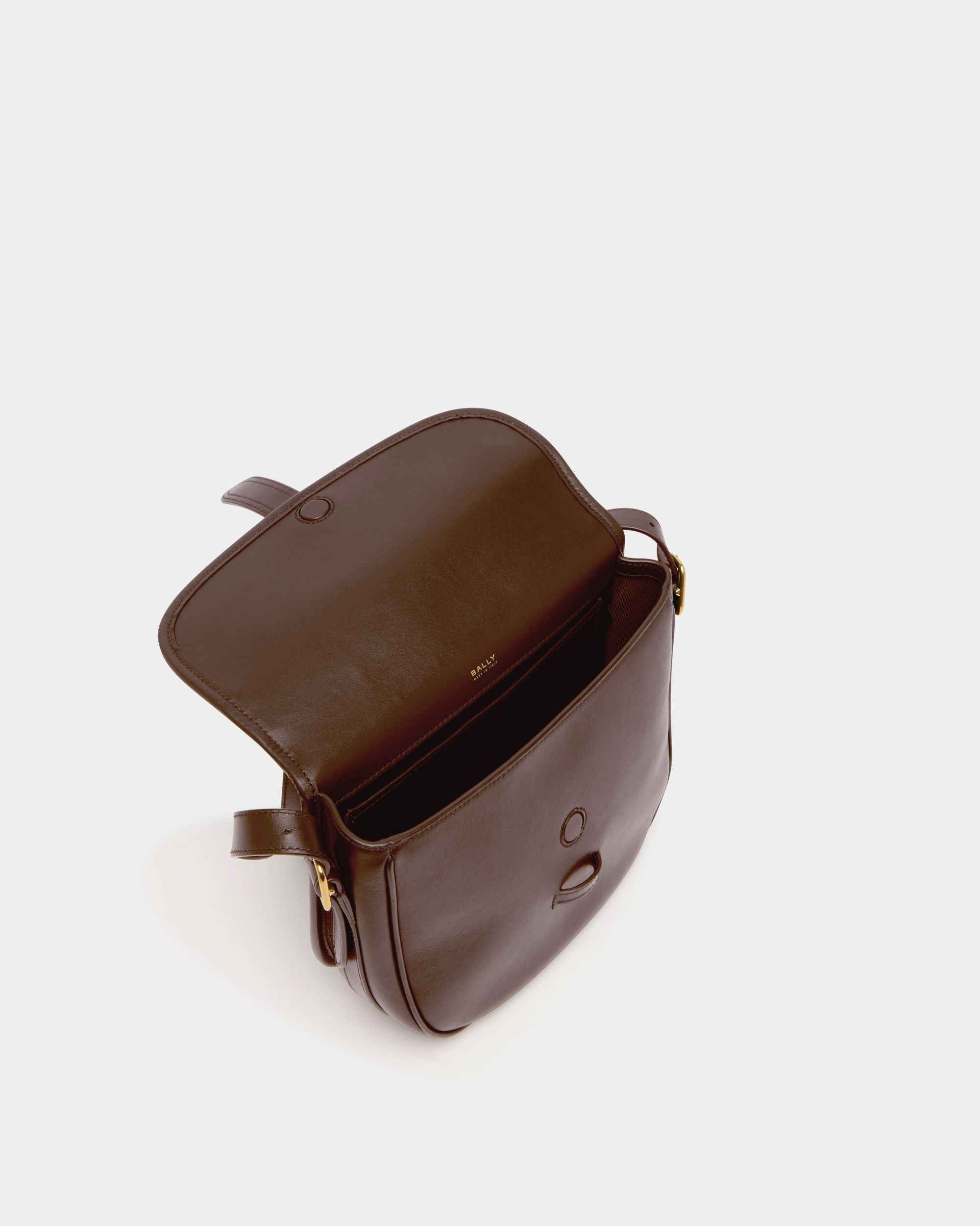 Bally Global - Beckett Umhängetasche aus Leder in Braun - Brown