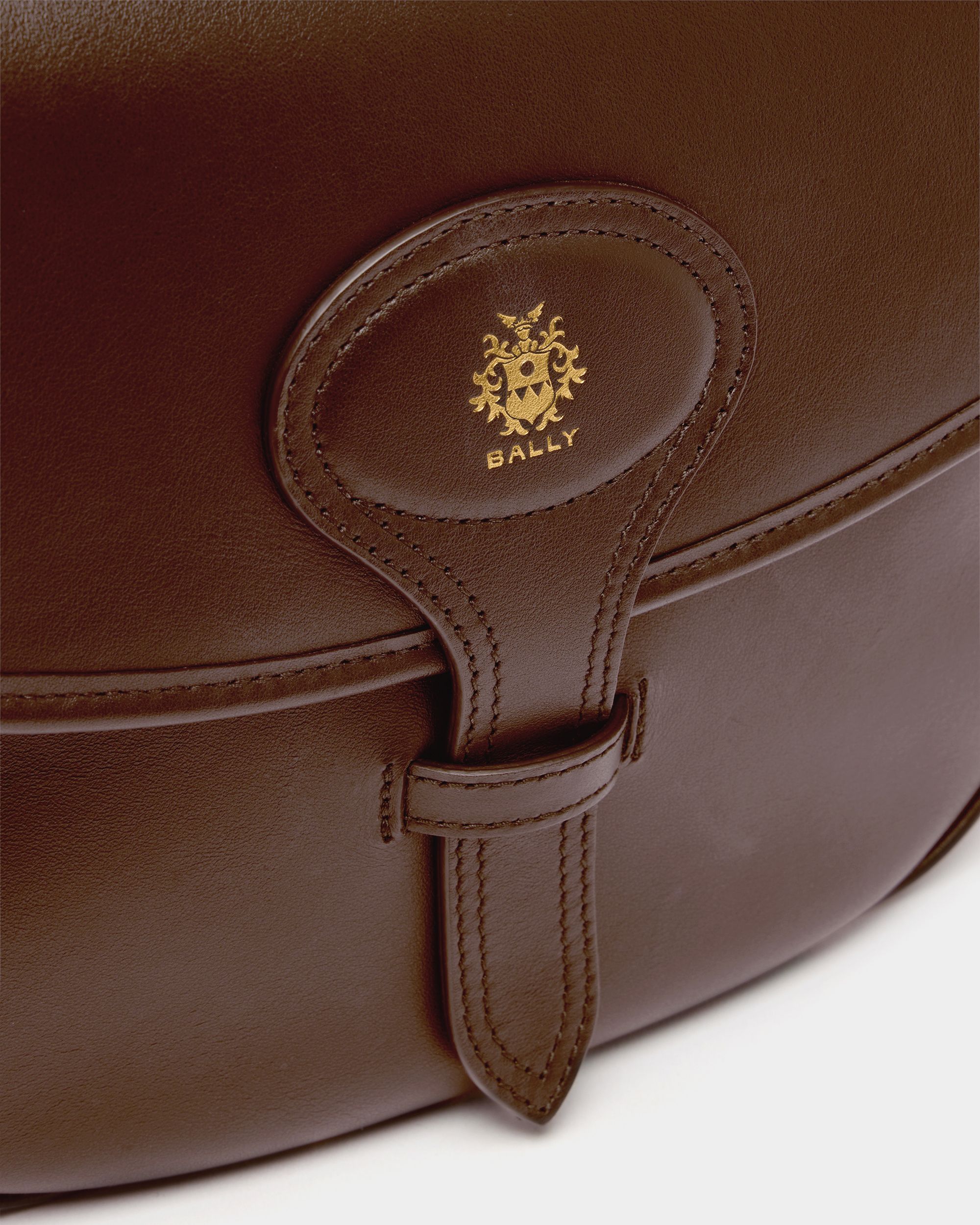 Bally Global - Beckett Umhängetasche aus Leder in Braun - Brown